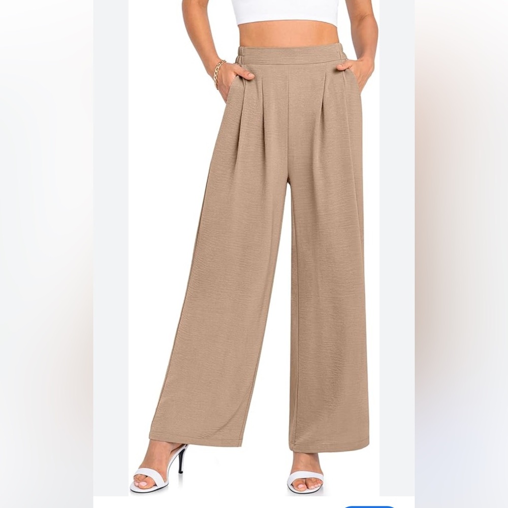 Abercrombie & Fitch Tailored Wide Leg Pants Career Business